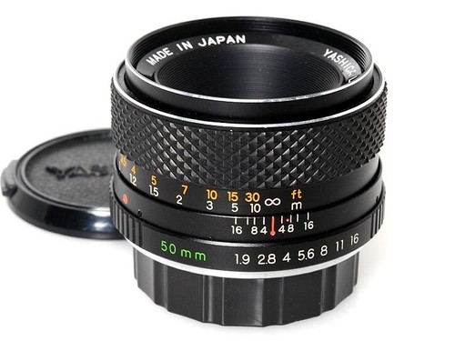 Objectif yashica dsb 50mm 9 - objectif,