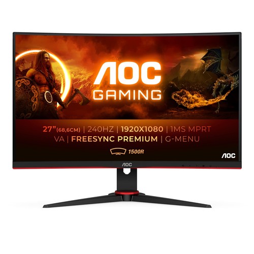 écran aoc incurvé - Écran, 27″