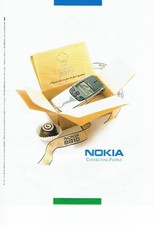 PUBLICITE ADVERTISING 126  1998    Nokia 8810   téléphone portable
