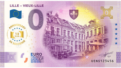 Billet souvenir 2025 france - souvenir,