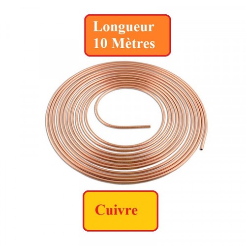 Conduite frein cuivre 75 - conduite,