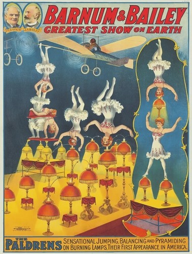Cirque barnum bailey r276 - barnum,