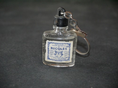 Porte clé bouteille verre - porte,