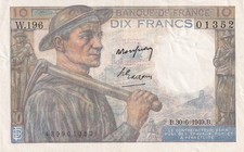 10 Francs - Mineur -