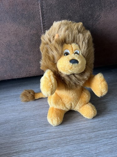 Peluche vintage lion crédit - vintage,