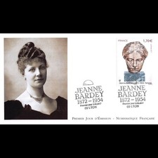 FDC LNF - Tableau Jeanne Bardey. Buste de Rodin - oblit 2/6/2017 Lyon