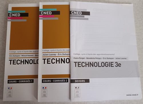 Lot complet cned technologies - lot,