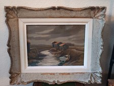 Tableau.Huile Sur Bois.Marine.Chenal D' Arceau.L' ile D' Oléron.Signé.