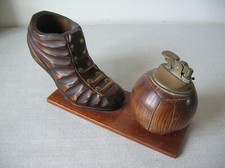 Cendrier briquet chaussure de