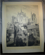 Léon Henri Voisin, Gravure