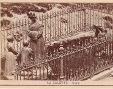 CDV PHOTO SANCTUAIRE STATUE