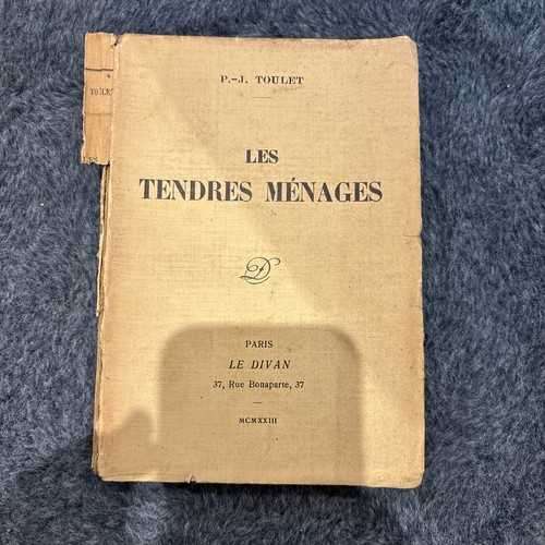 Les tendres ménages j - tendres,