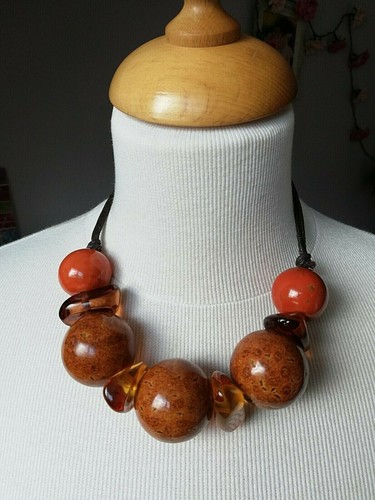 Collier ethnique grosses - collier,
