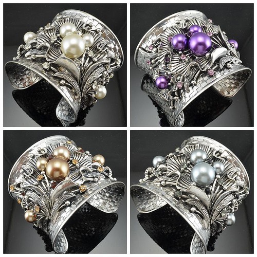 Antique silver tone metal - antique,