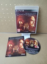 Game Of Thrones Le Trone De Fer Ps3 Jeu Jeux Sony Playstation 3