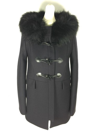 Zara bleu marine duffle coat - zara,