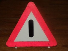 ancien petit panneau de