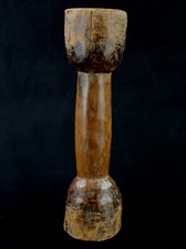 Art Africain Arts Premiers - Ancien Pilon à Karité Usuel - Burkina Faso - 27 Cms
