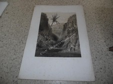 1850.Bassin de la ravine du Bernica.La Réunion.Hastrel