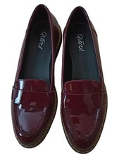  PIERO Mocassins Femme Rouge