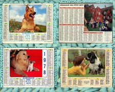 4 Calendriers Almanachs des