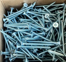 Boite de 500 Vis à bois (Torx 15) 3,5x35 Acier zingué blanc - Tête Fraisée