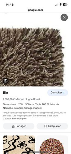 Grand tapis ligne - grand, x