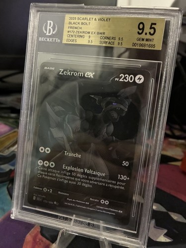 Pokemon zekrom 172 - ex, bwr