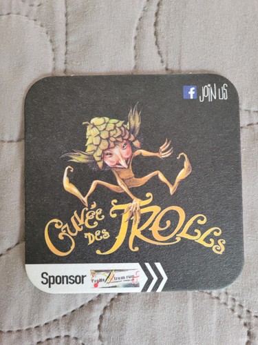 Sous bock bière belge cuvée - bock,