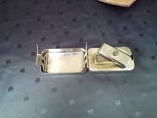 ANCIENNE CHAUFFERETTE A ALCOOL DE POCHE EN METAL  VOIR ANNONCE