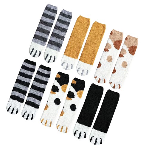 Pairs chaussettes pattes - 6,