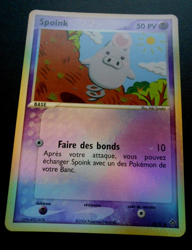 Pokemon carte spoink - , 73