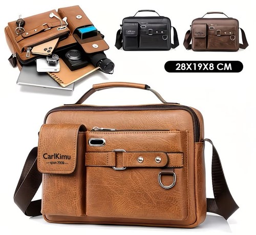 Carlkimu sac besace cuir - sac,