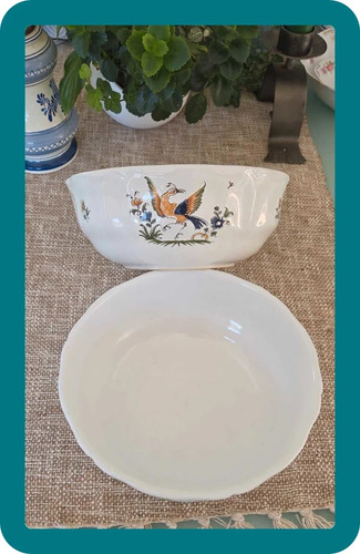 Lot plats en faïence - 2,