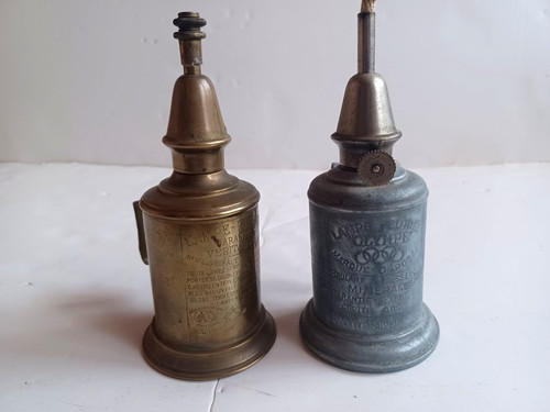 Anciennes lampes pigeon - lampes, et