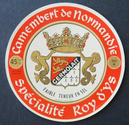 Etiquette fromage CAMEMBERT
