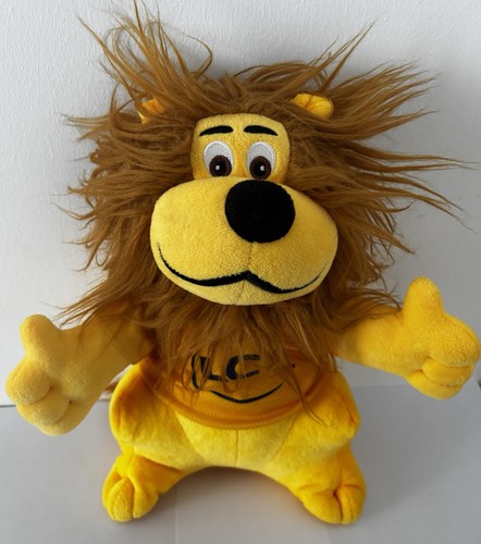 Peluche lion mascotte lcl tour - mascotte,