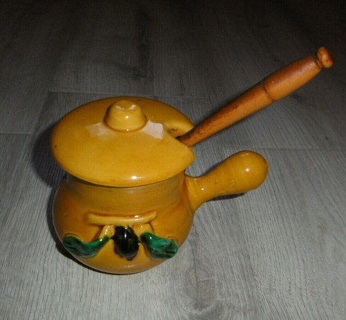 Pot olives avec cuillere - a,