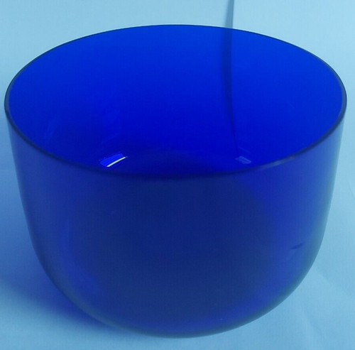 Bol rince doigts verre bleu - bol,