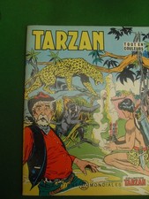 BD   Cartonné " TARZAN  N° 24  " Tout  en  Couleurs    1967  Editions  MONDIALES