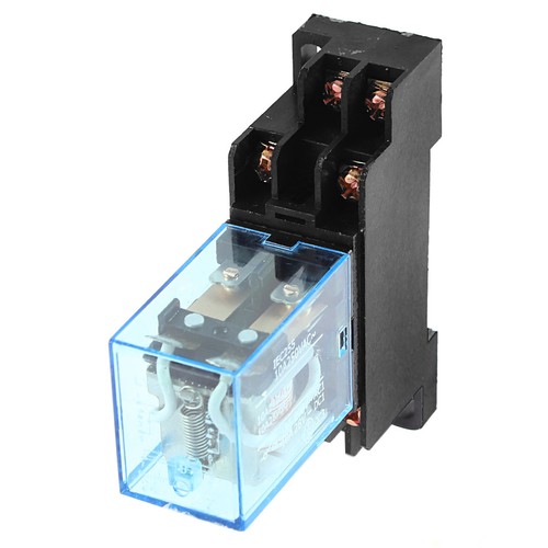 Ac200v 220v rail din 8broches - rail,