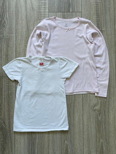 Lot shirts blanc rose - lot, 2