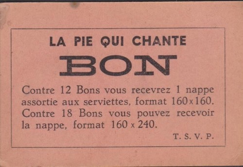 Bon prime pie - la, chante