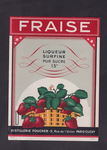 Ancienne étiquette france - ,