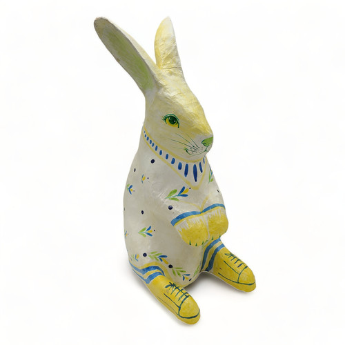Paper mache rabbit vintage - mache,