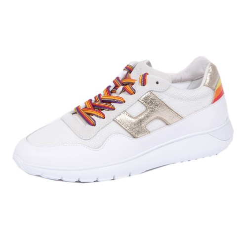 1099j sneaker donna white gold - 1099j, white/gold