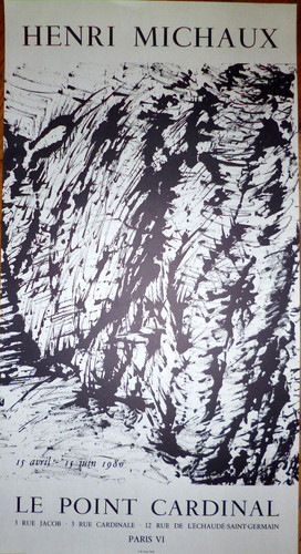Henri michaux affiche - michaux,