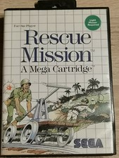 RESCUE MISSION SEGA MASTER