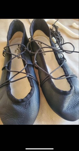 Repetto lace ballet shoes - repetto, up