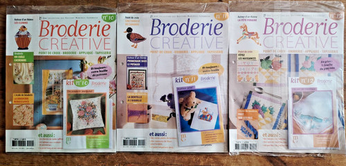 Lot magazines broderie - lot, de